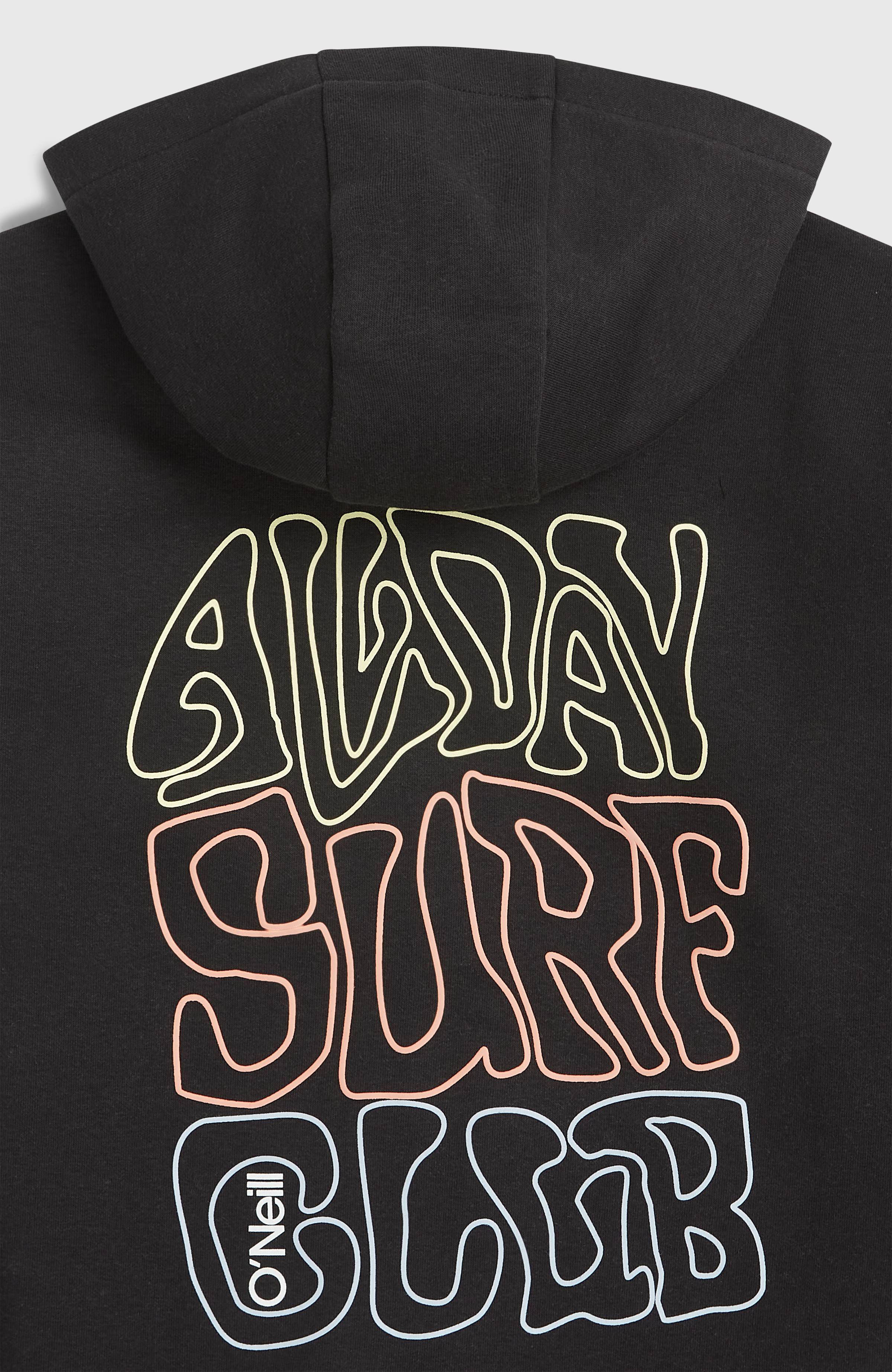 Graphic Full-Zip Hoodie Black Out