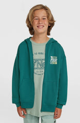 Graphic Full-Zip Hoodie Botanical Heat