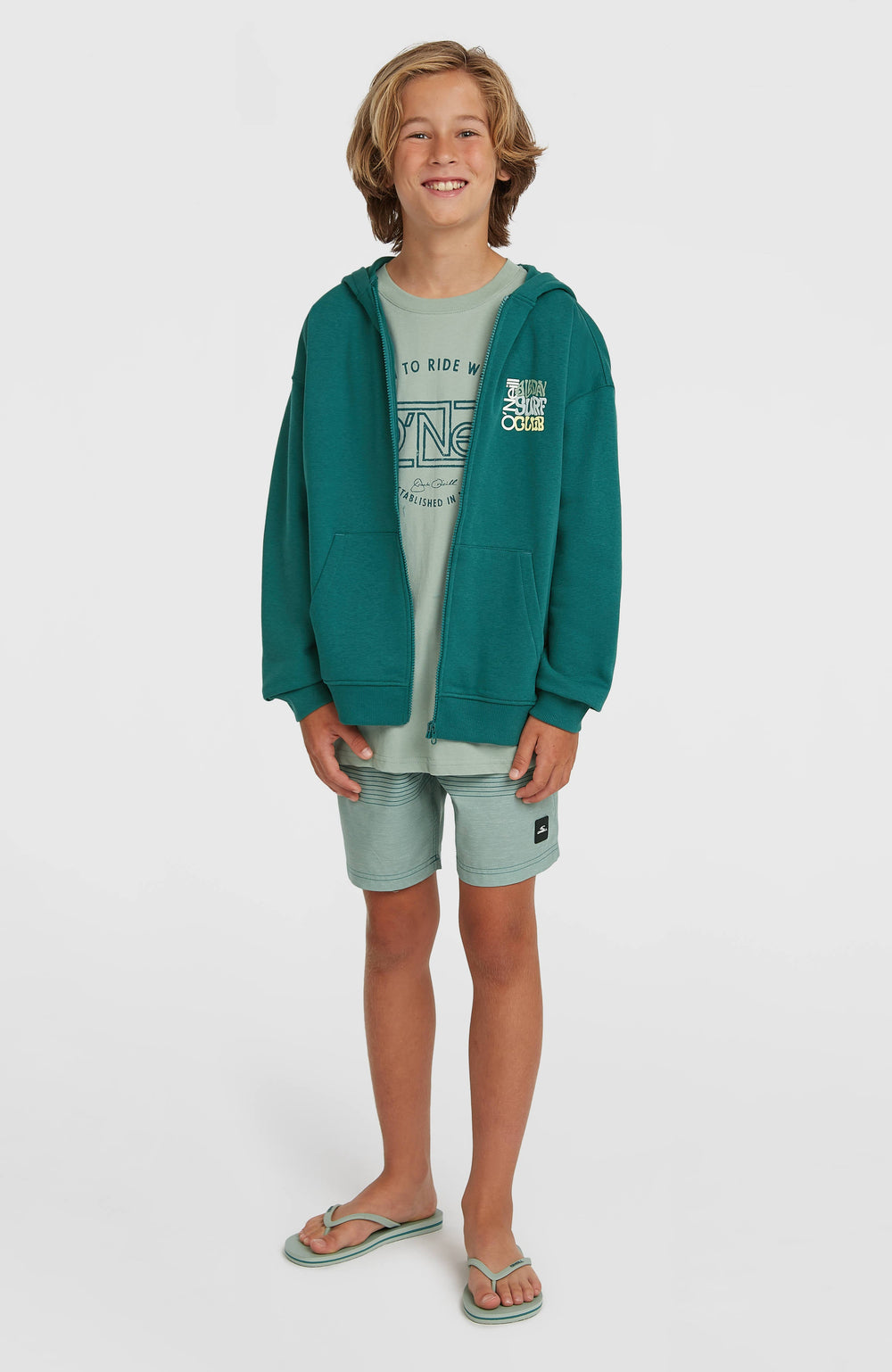 Graphic Full-Zip Hoodie Botanical Heat