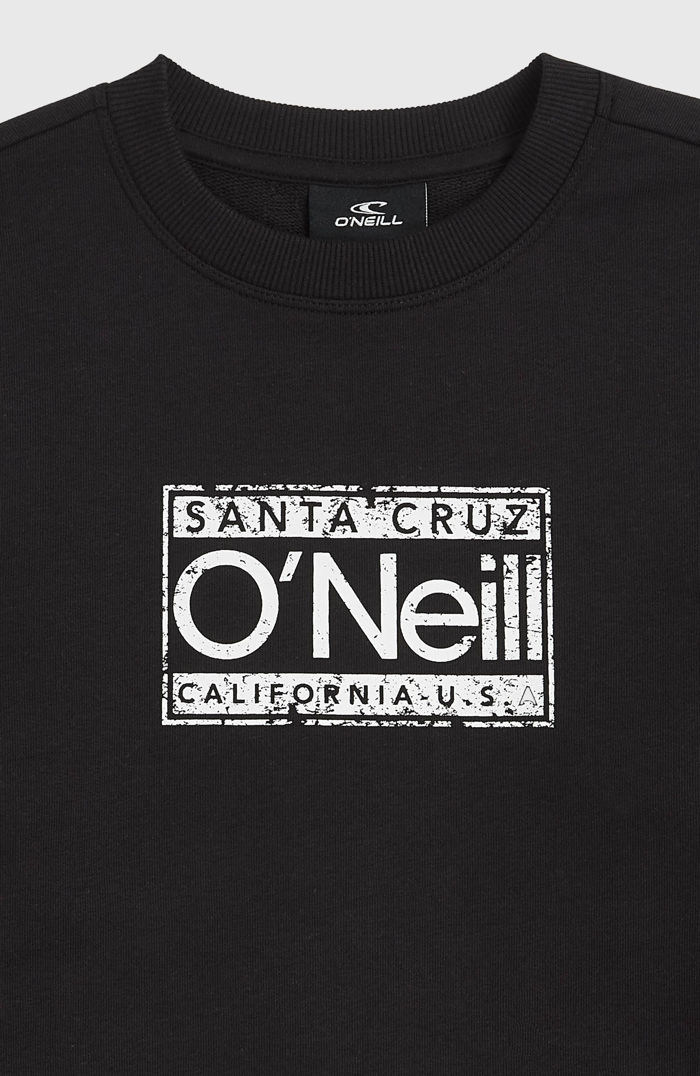 Cali Crew Sweatshirt Black Out