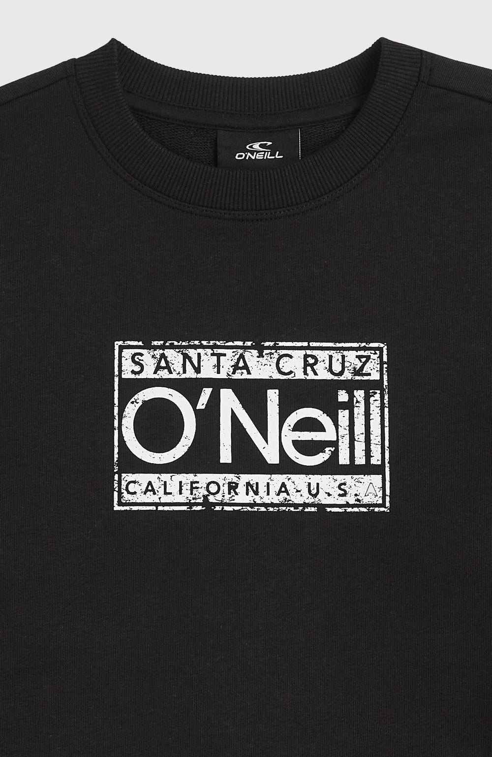 Cali Crew Sweatshirt Black Out