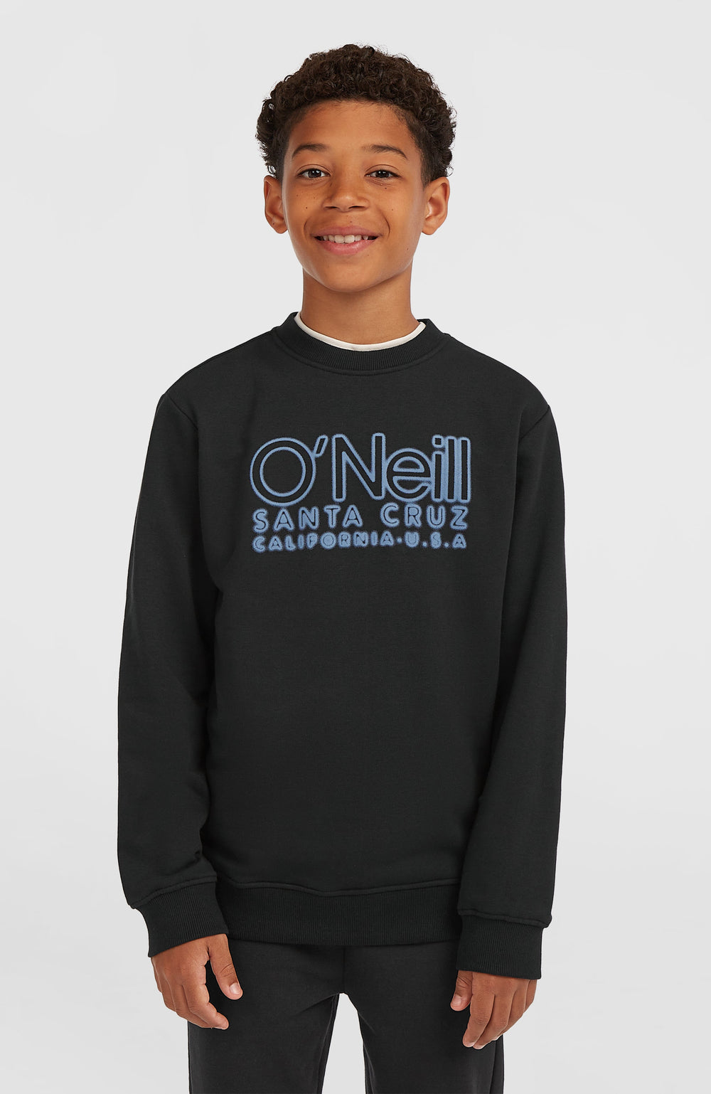 Essentials Crew Sweatshirt Black Out