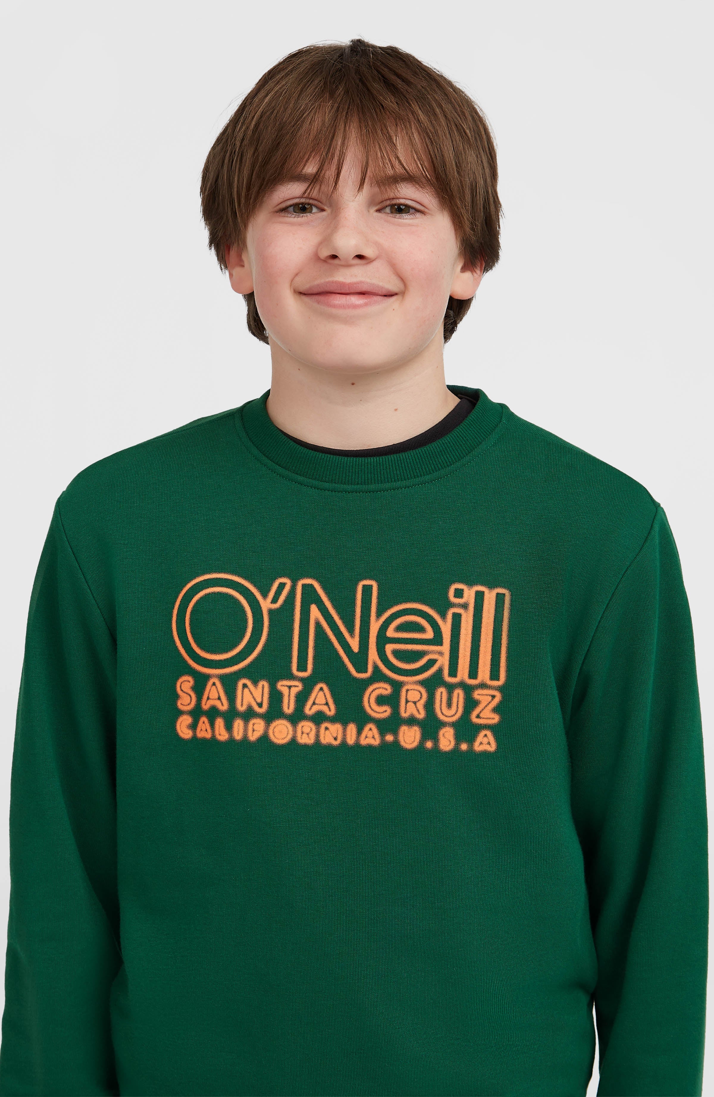 Essentials Crew Sweatshirt Emerald Envy