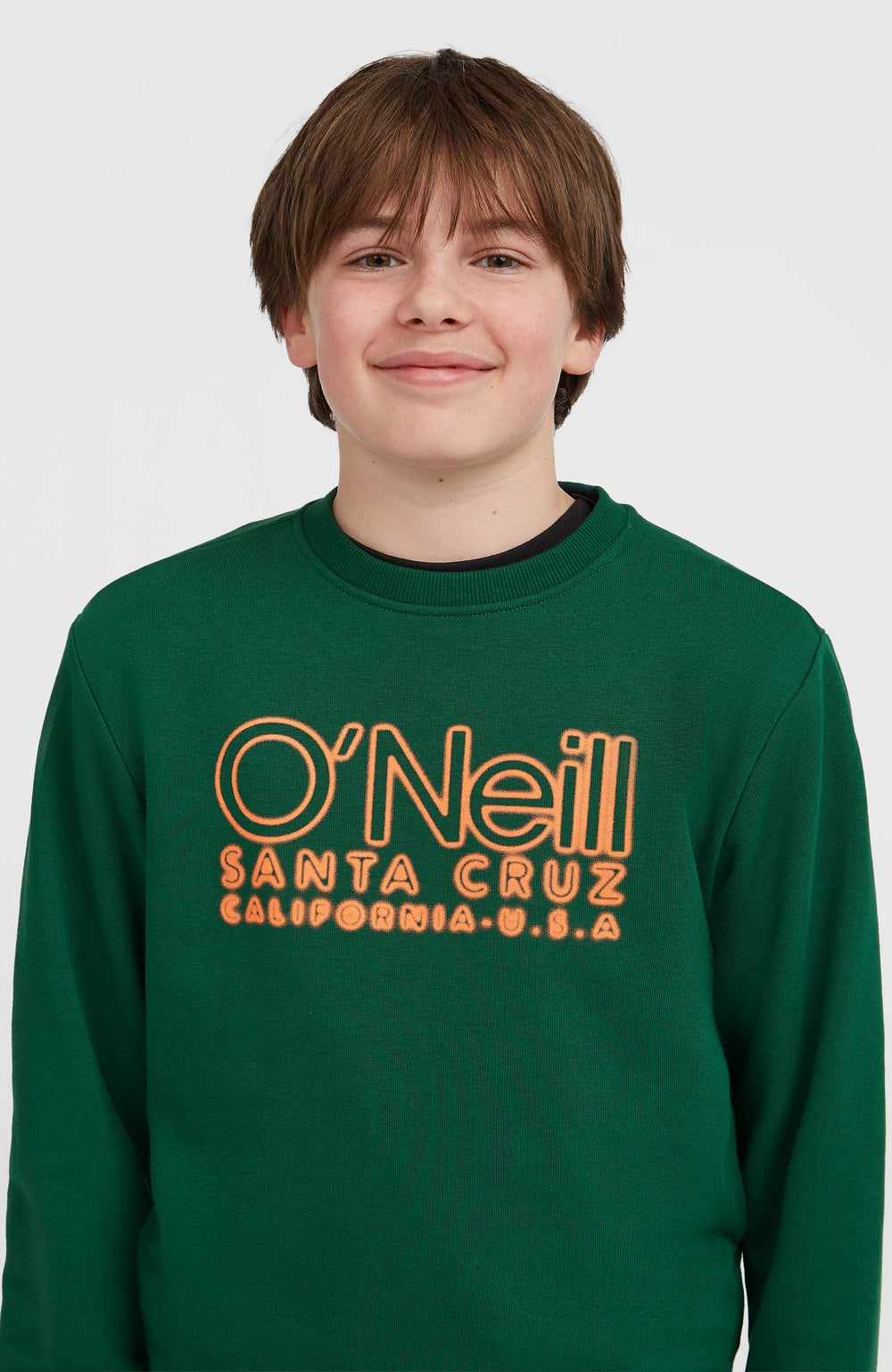Essentials Crew Sweatshirt Emerald Envy