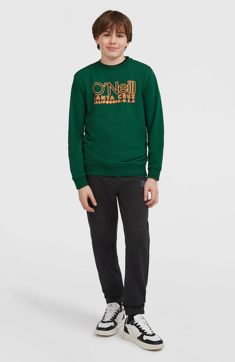 Essentials Crew Sweatshirt Emerald Envy