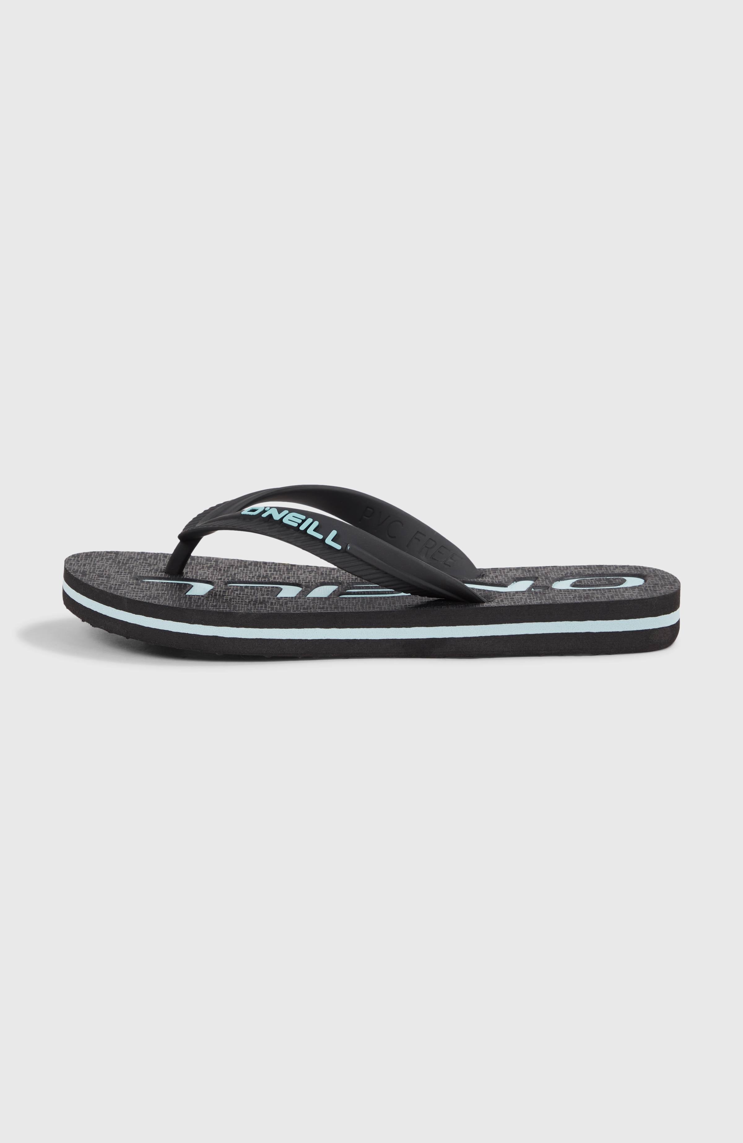 Profile Logo Sandals Black Out