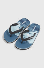 Profile Graphic Sandals Blue Melted Stripe Boys