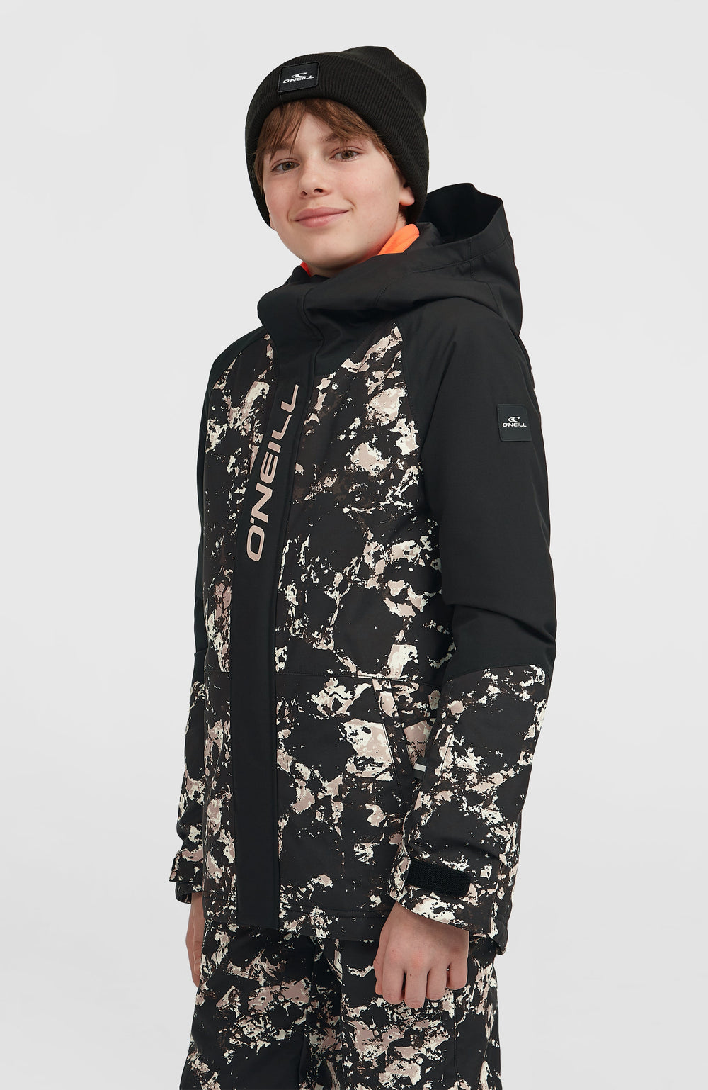 FWC'Play Snow Jacket Black/Beige Quarry