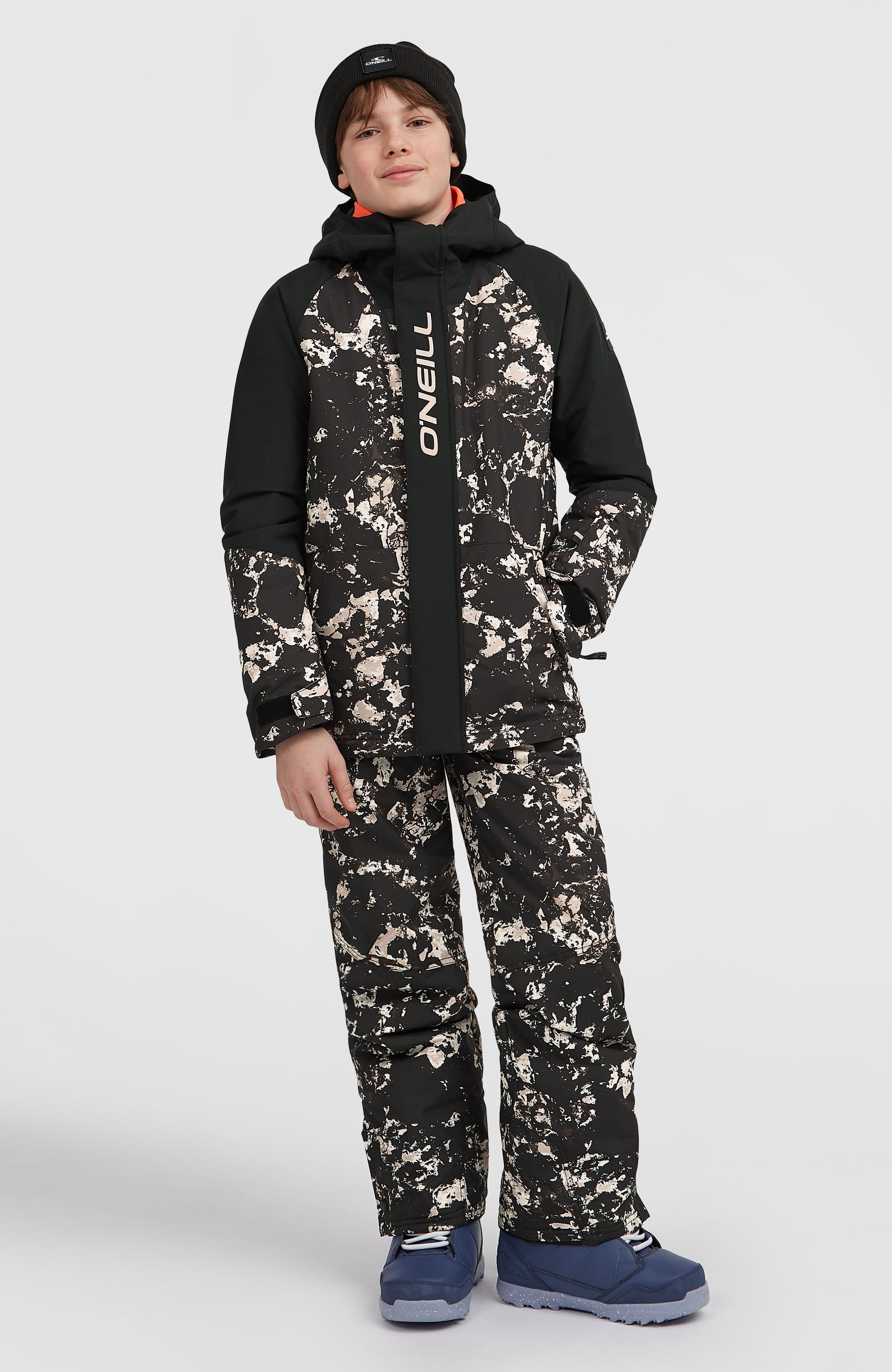 FWC'Play Snow Jacket Black/Beige Quarry