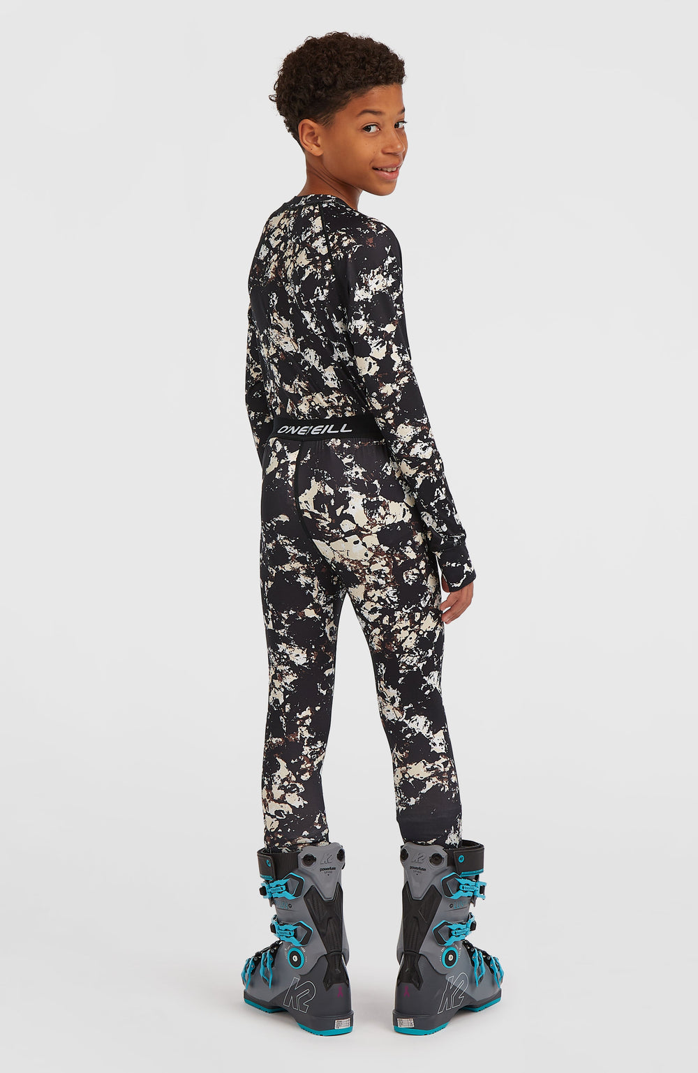 Baselayer Set Black/Beige Quarry