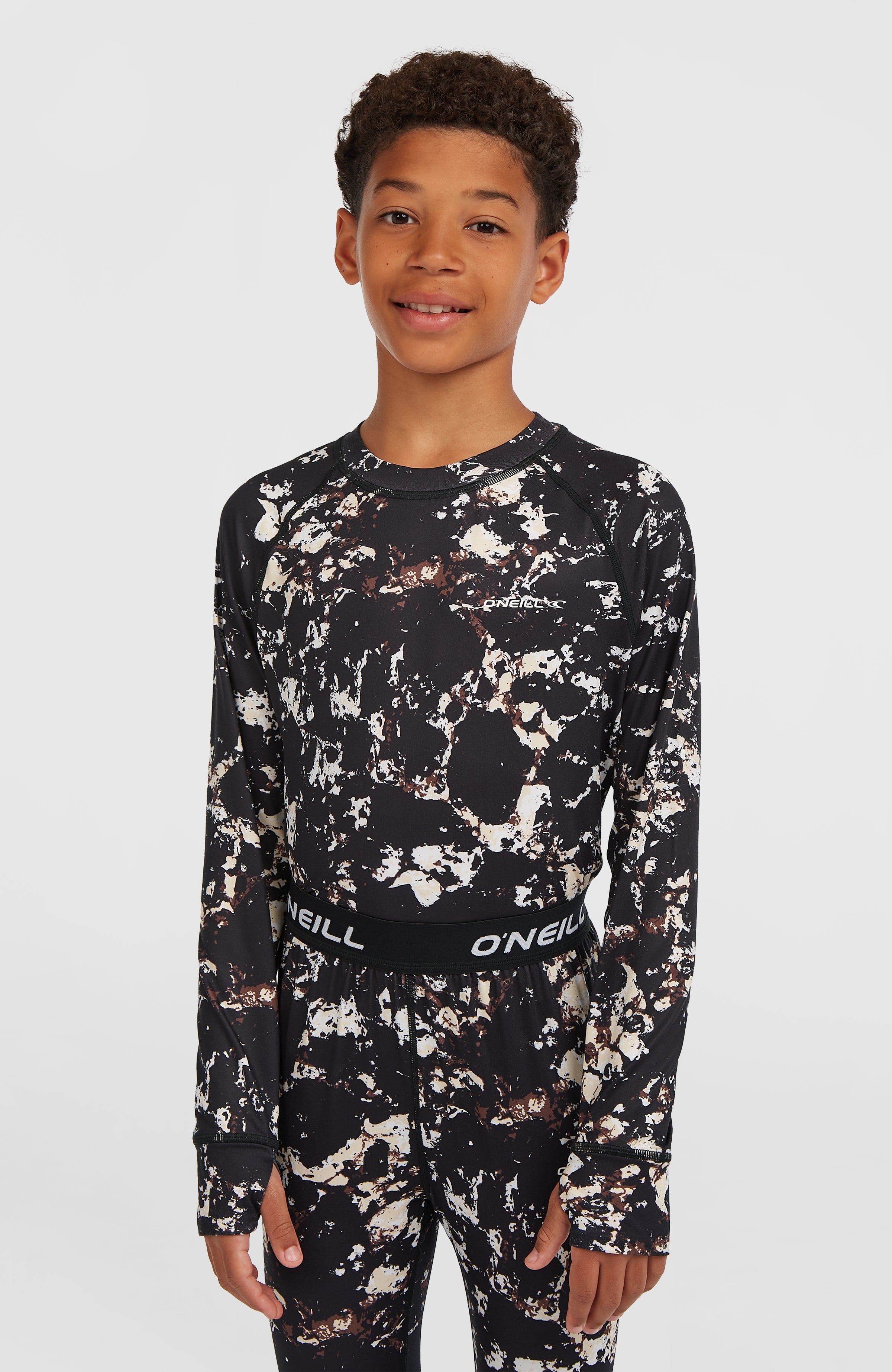 Baselayer Set Black/Beige Quarry