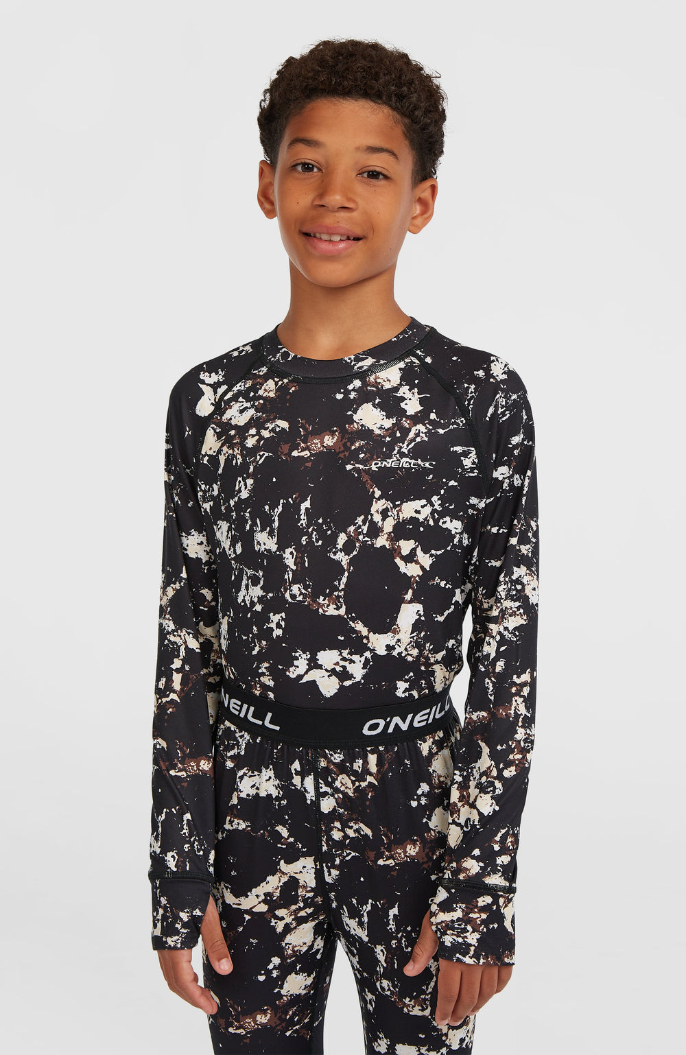 Baselayer Set Black/Beige Quarry