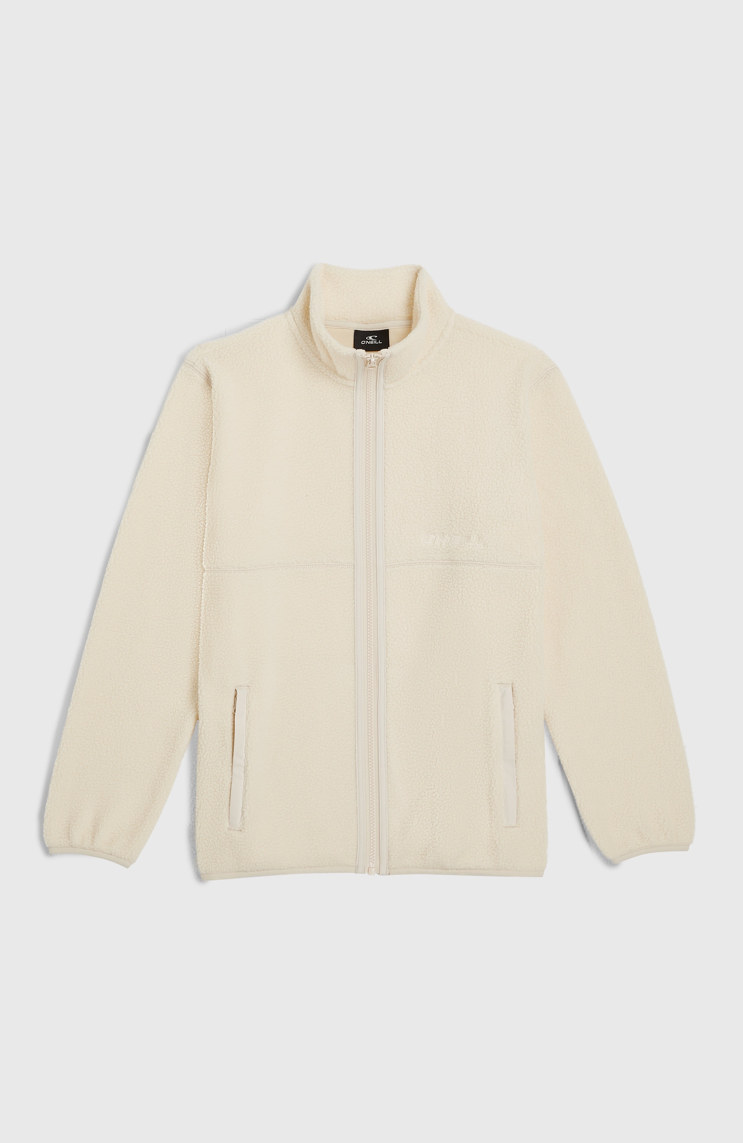 High-Pile Full-Zip Fleece Macaron