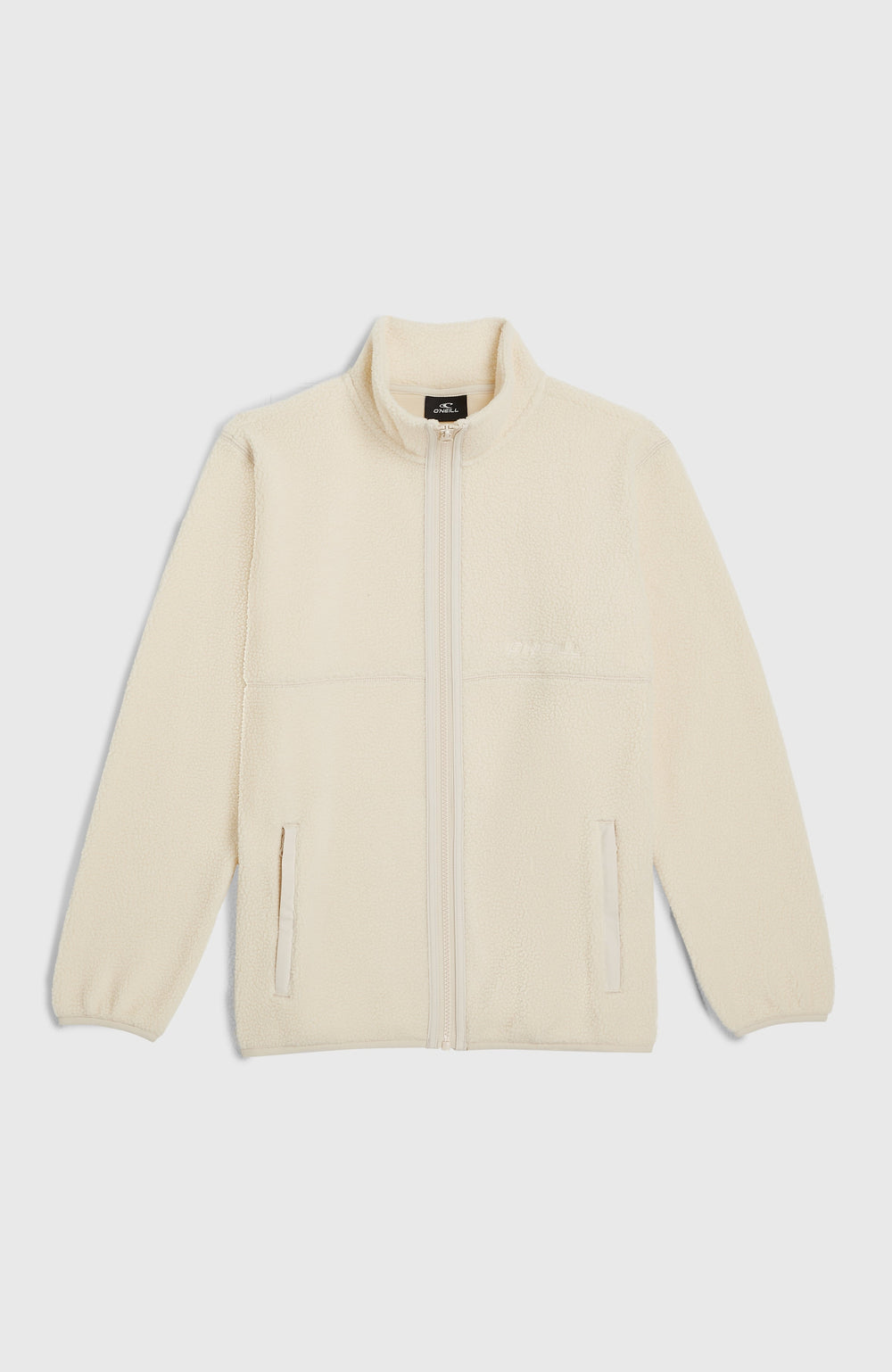 High-Pile Full-Zip Fleece Macaron