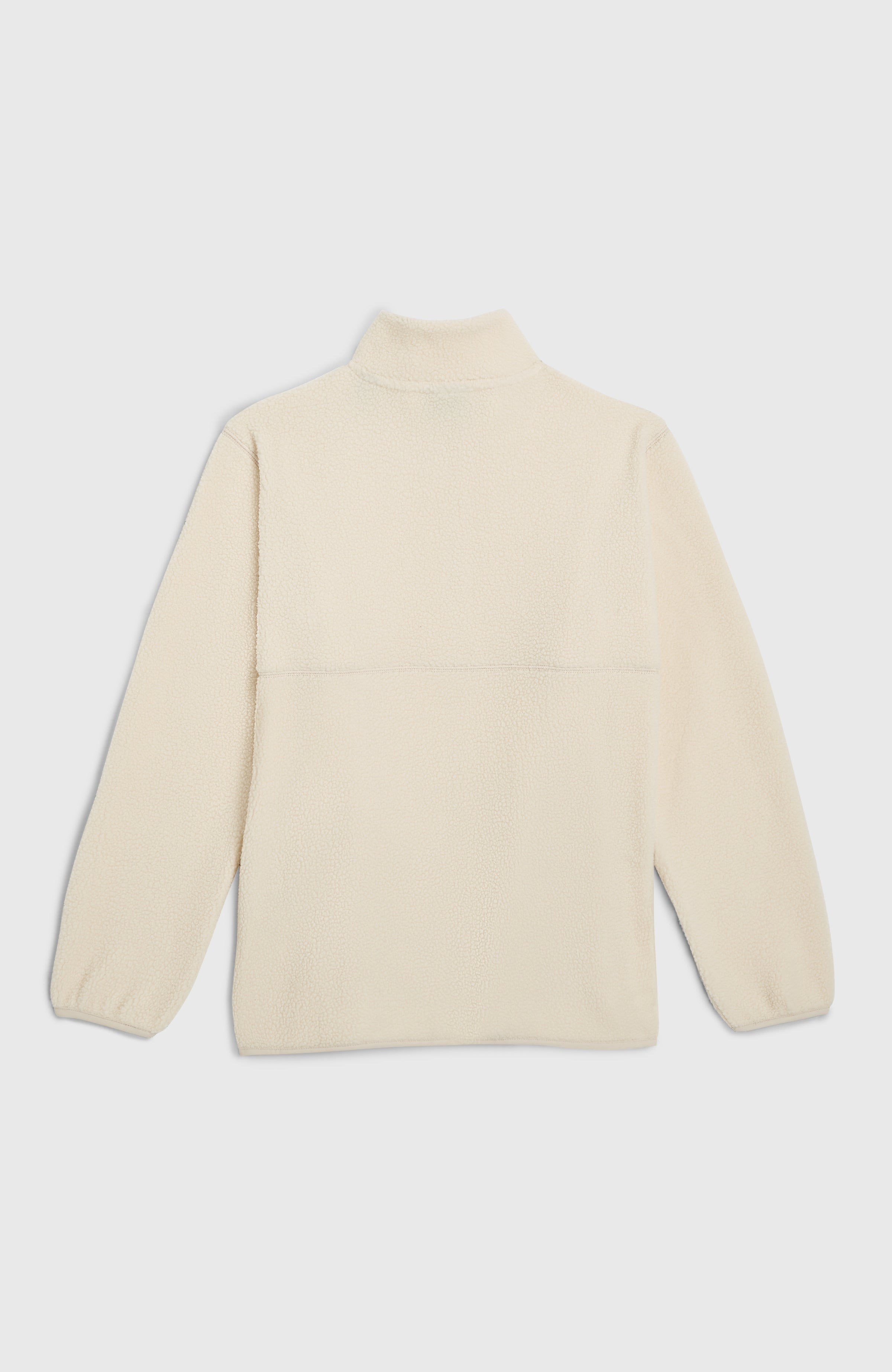 High-Pile Full-Zip Fleece Macaron