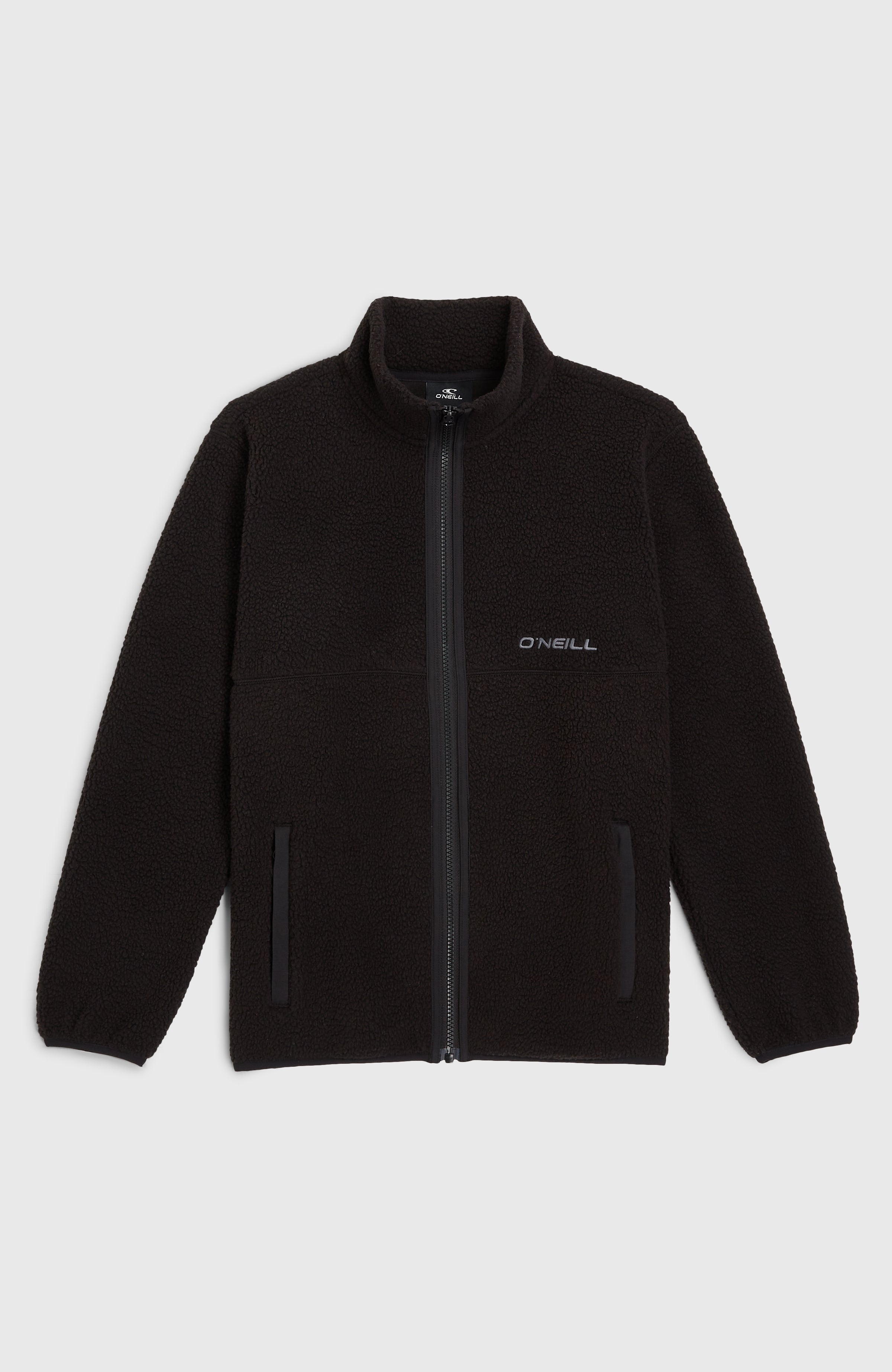 High-Pile Full-Zip Fleece Black Out