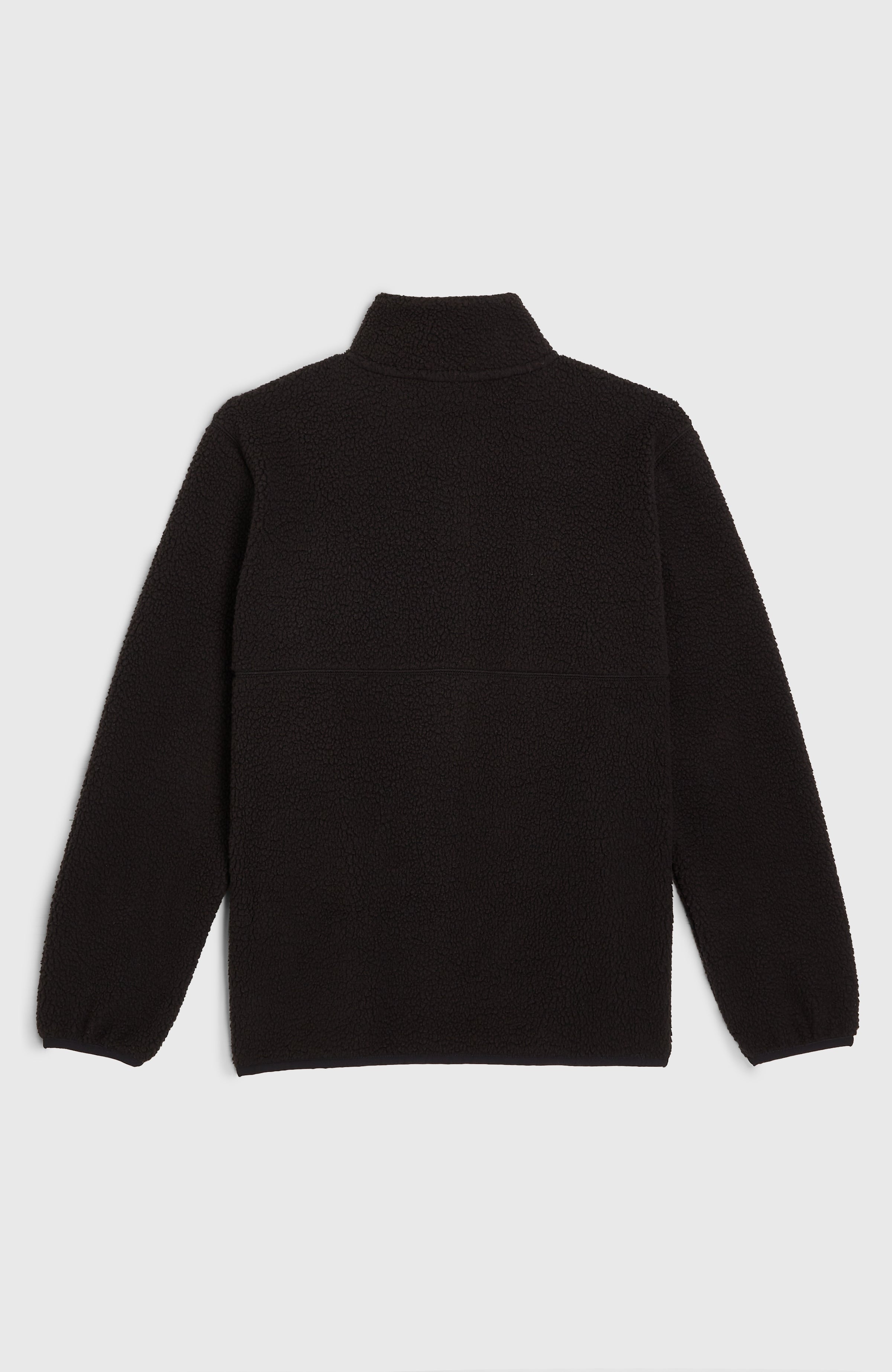 High-Pile Full-Zip Fleece Black Out