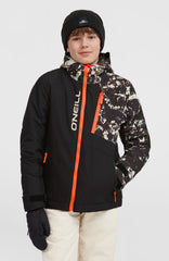 FWC'Cruz Block Snow Jacket Black/Beige Quarry