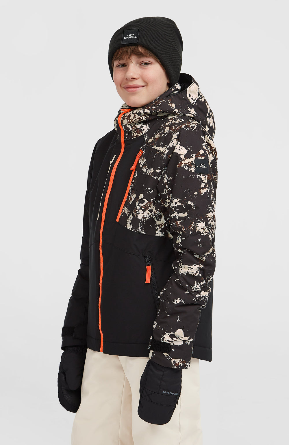 FWC'Cruz Block Snow Jacket Black/Beige Quarry