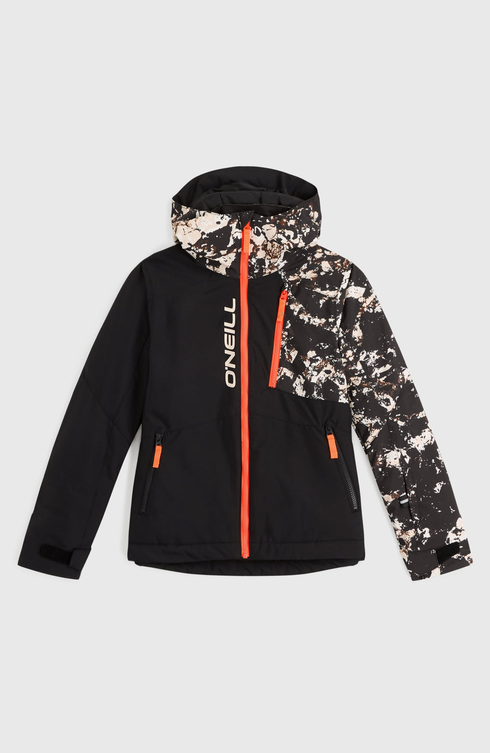FWC'Cruz Block Snow Jacket Black/Beige Quarry
