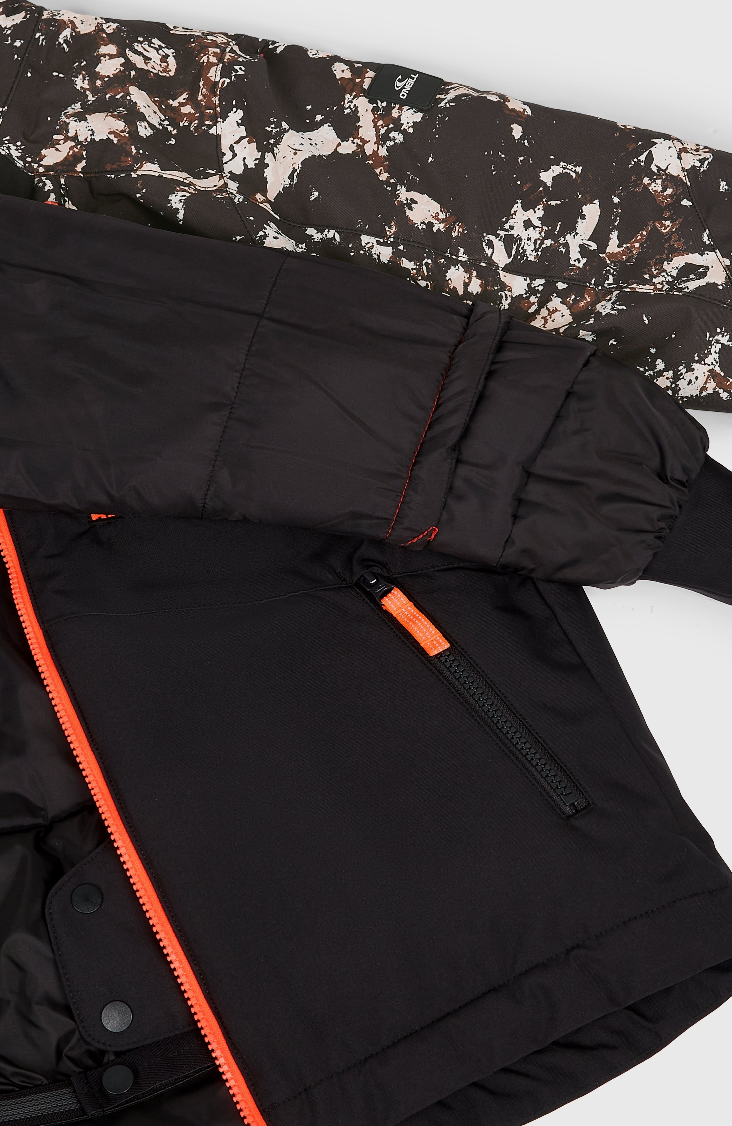 FWC'Cruz Block Snow Jacket Black/Beige Quarry