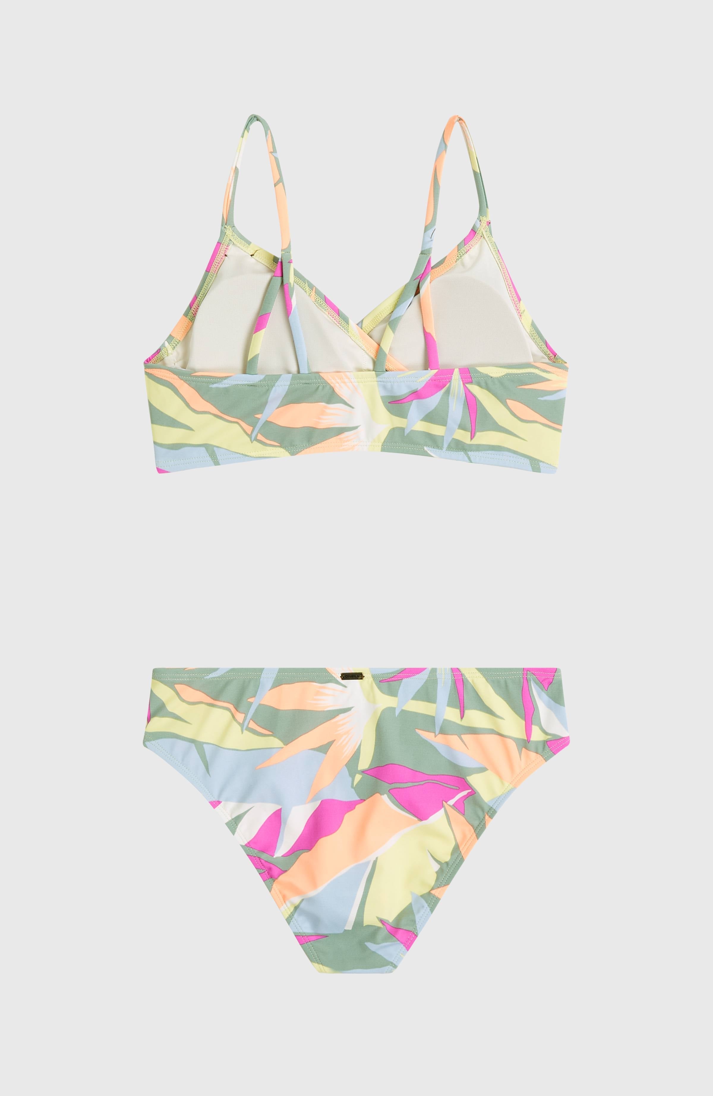 Essentials Baay Bikini Set Green Wmns Tropicana