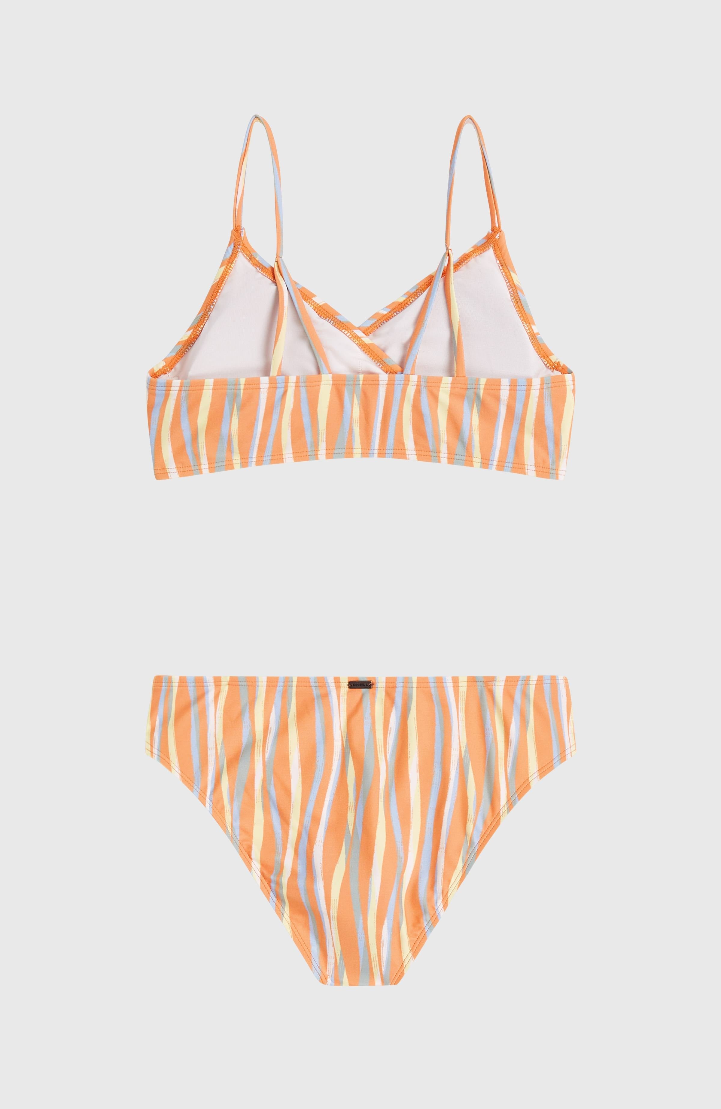 Essentials Baay Bikini Set Funky Peach Swirly