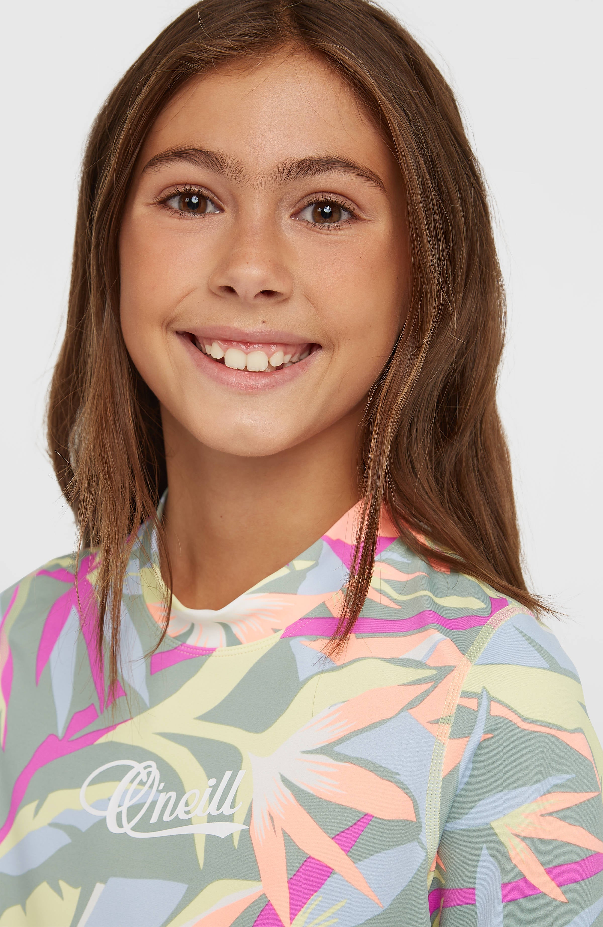 O'Neill Graphic Short-Sleeve Skin Green Wmns Tropicana