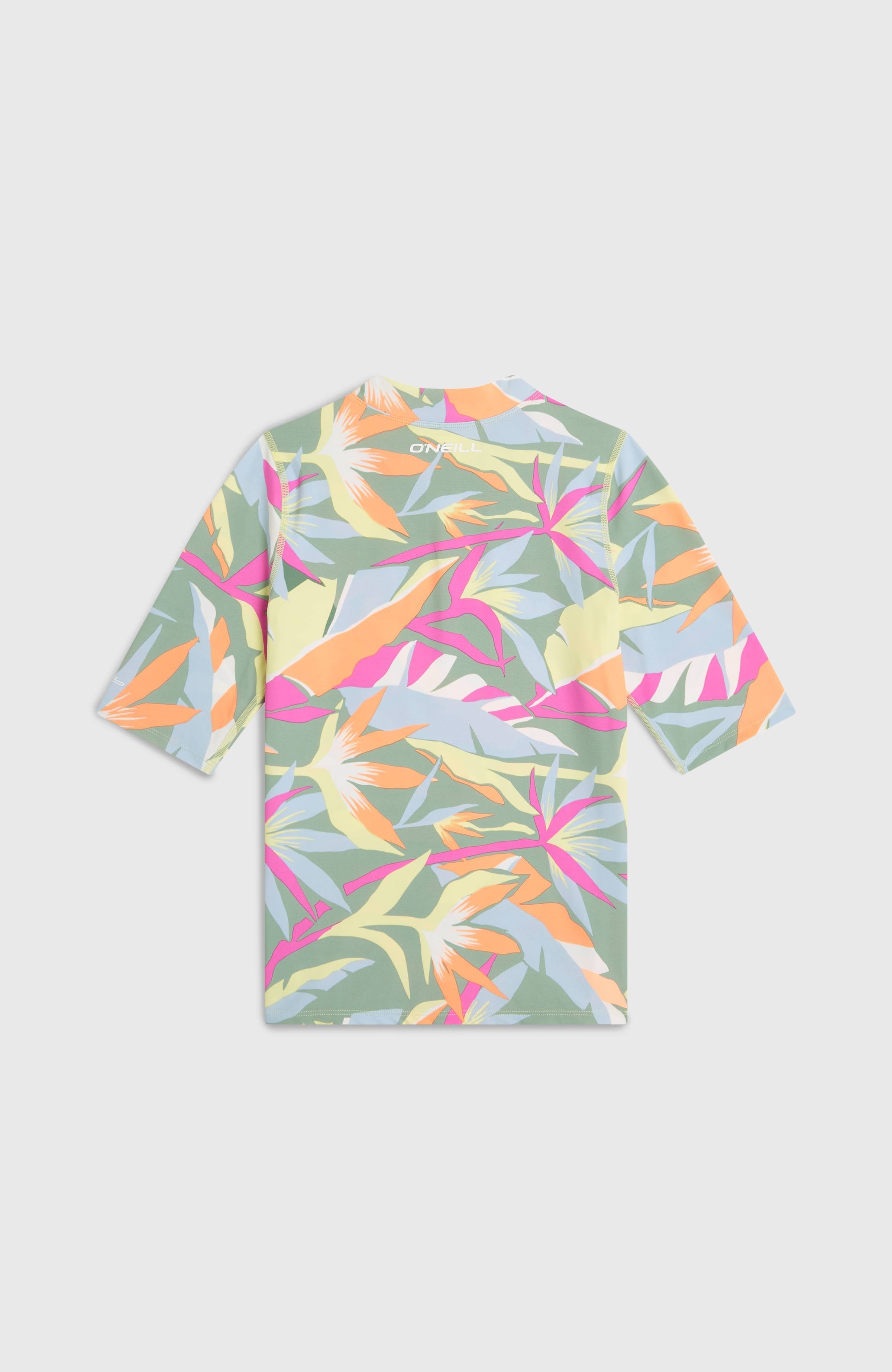 O'Neill Graphic Short-Sleeve Skin Green Wmns Tropicana