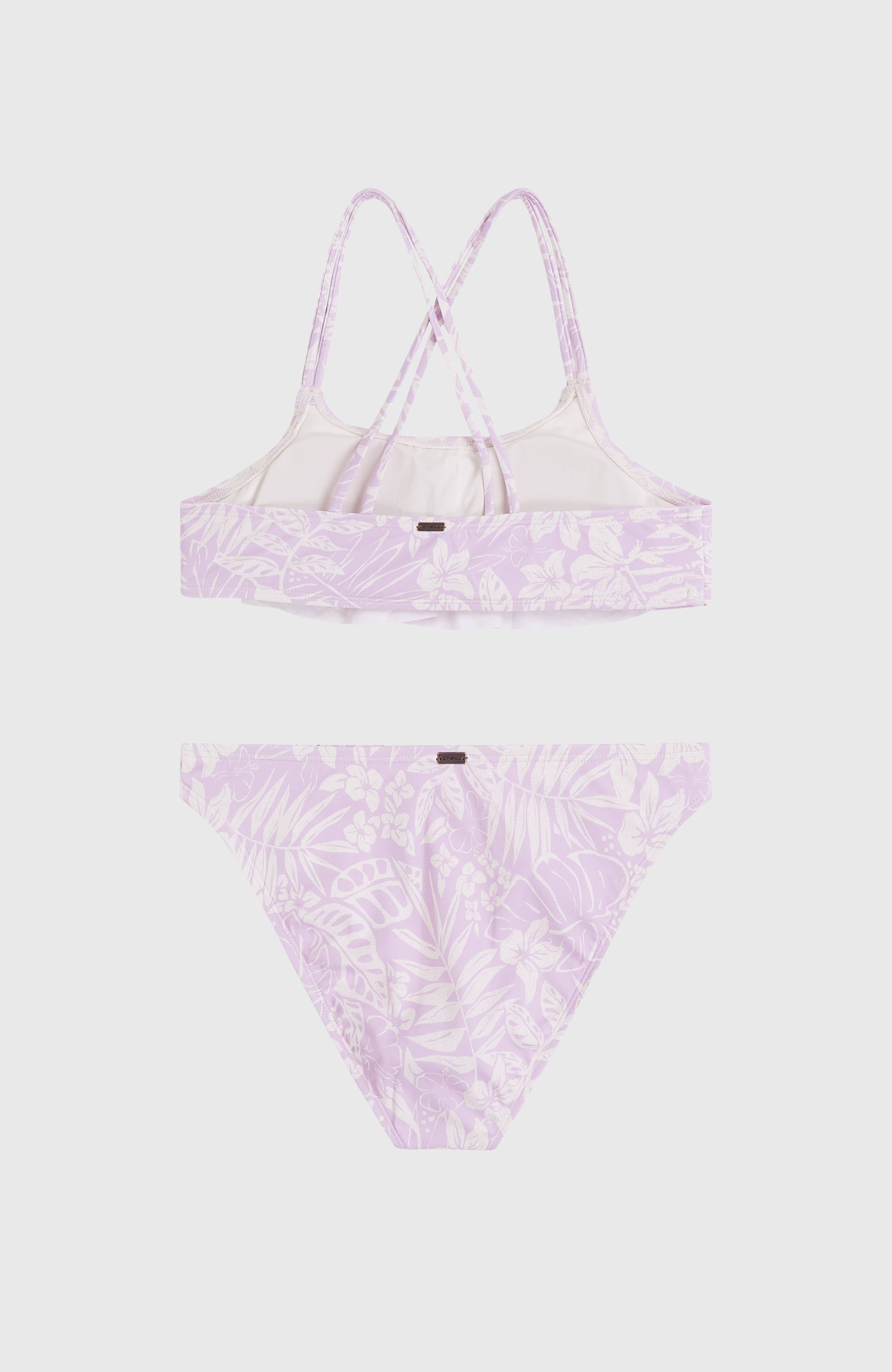 O'Neill Tropics Bikini Set Purple Island Sky