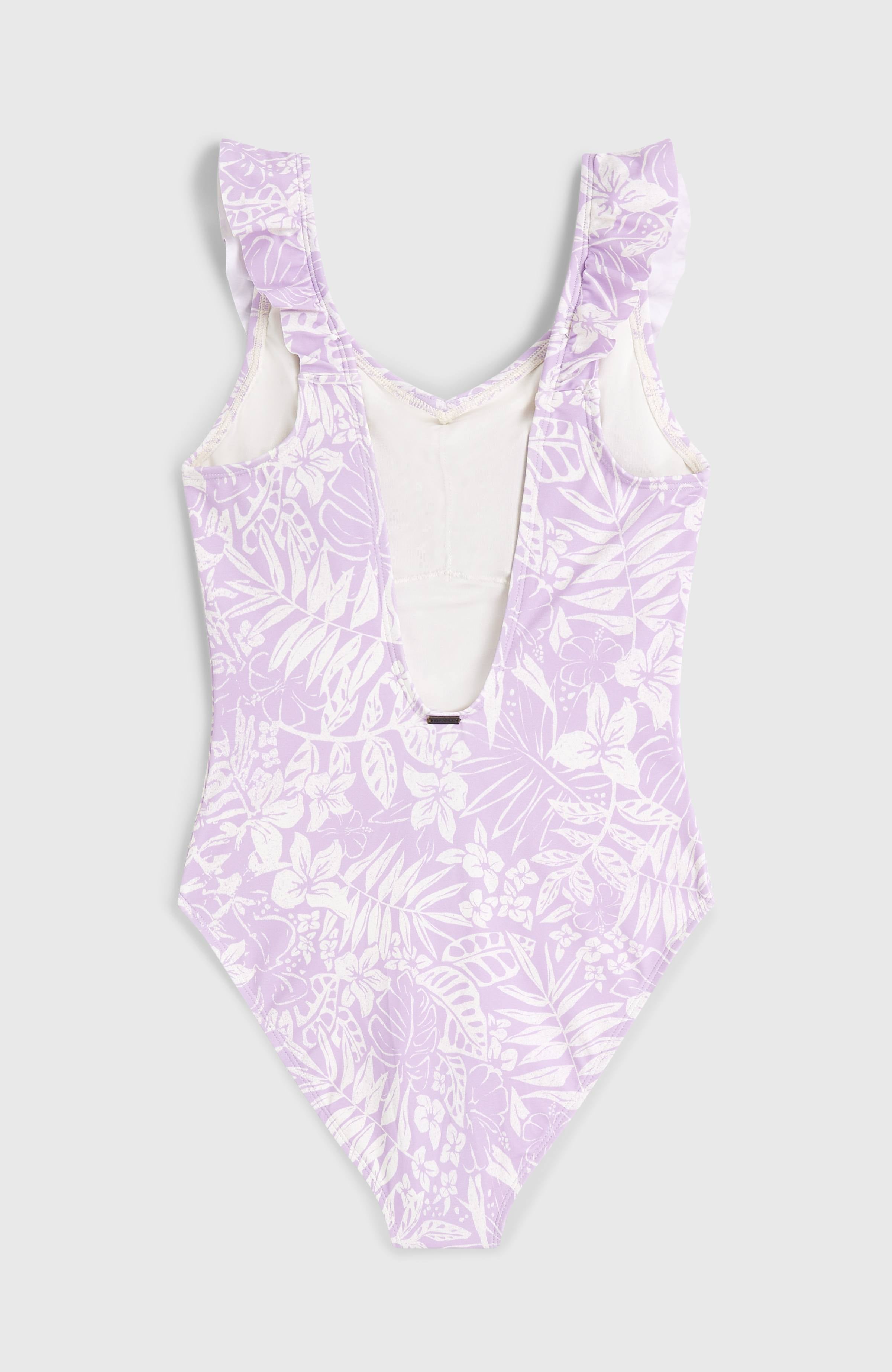 O'Neill Tropics Swimsuit Purple Island Sky