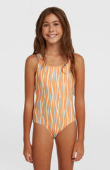 O'Neill Holiday Swimsuit Funky Peach Swirly