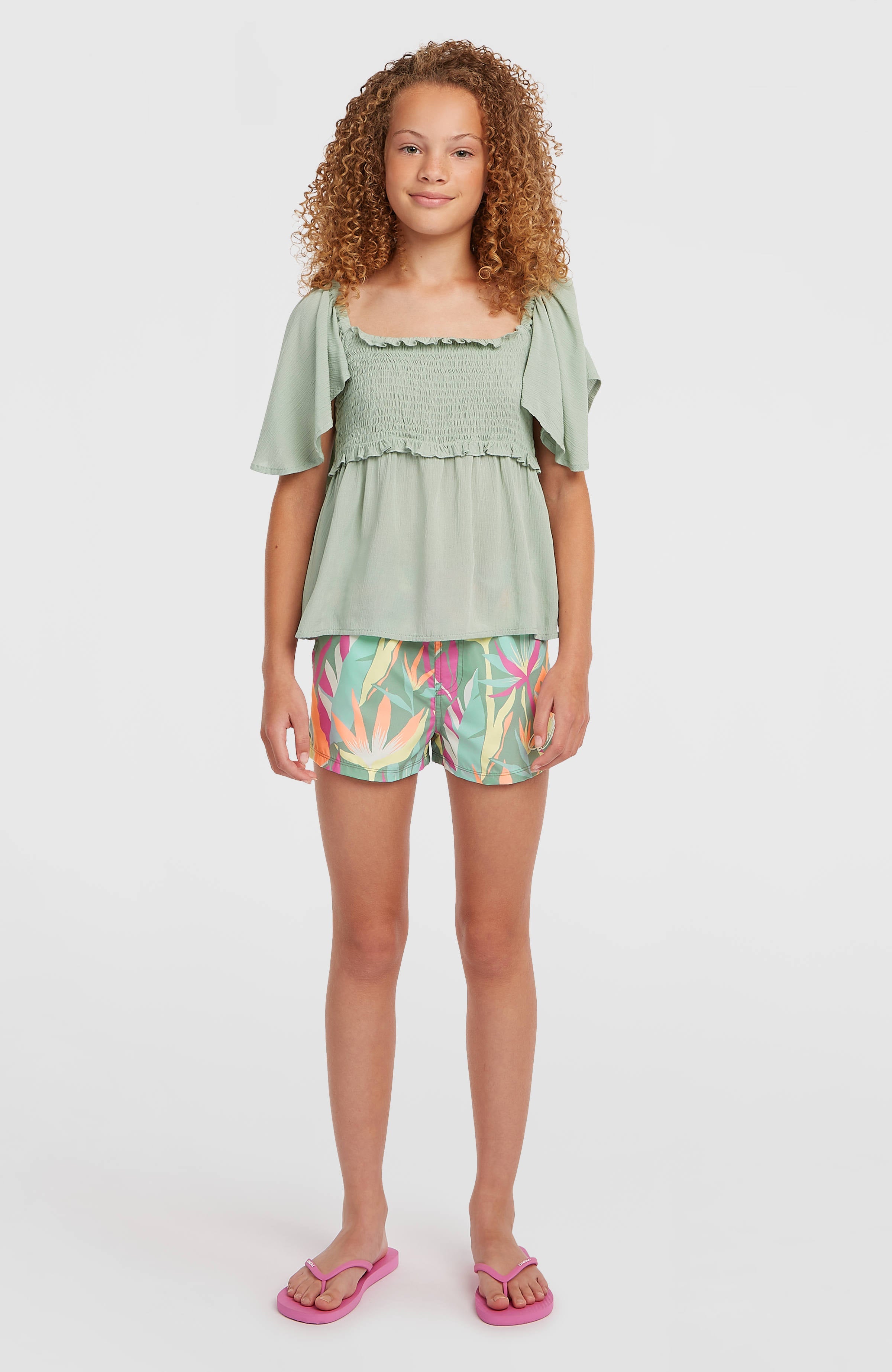 Essentials Swimshorts Green Wmns Tropicana