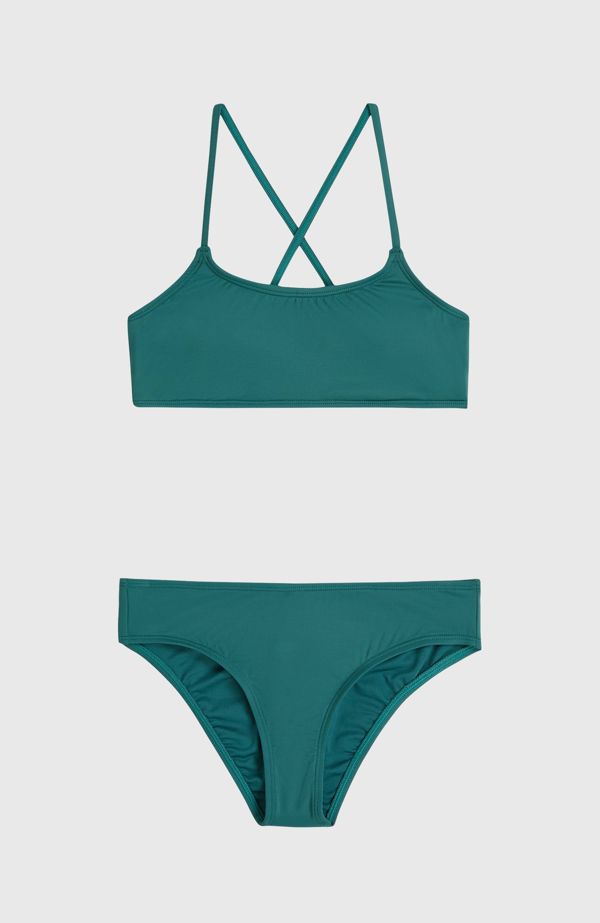 Essentials Bralette Bikini Set Botanical Heat