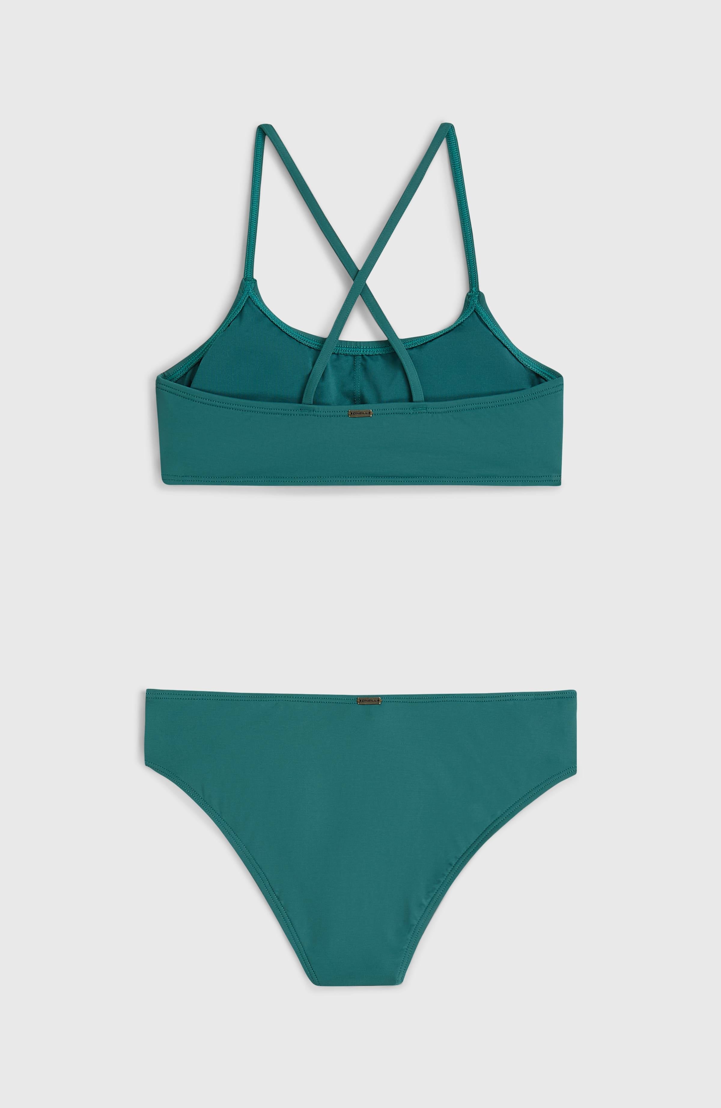 Essentials Bralette Bikini Set Botanical Heat