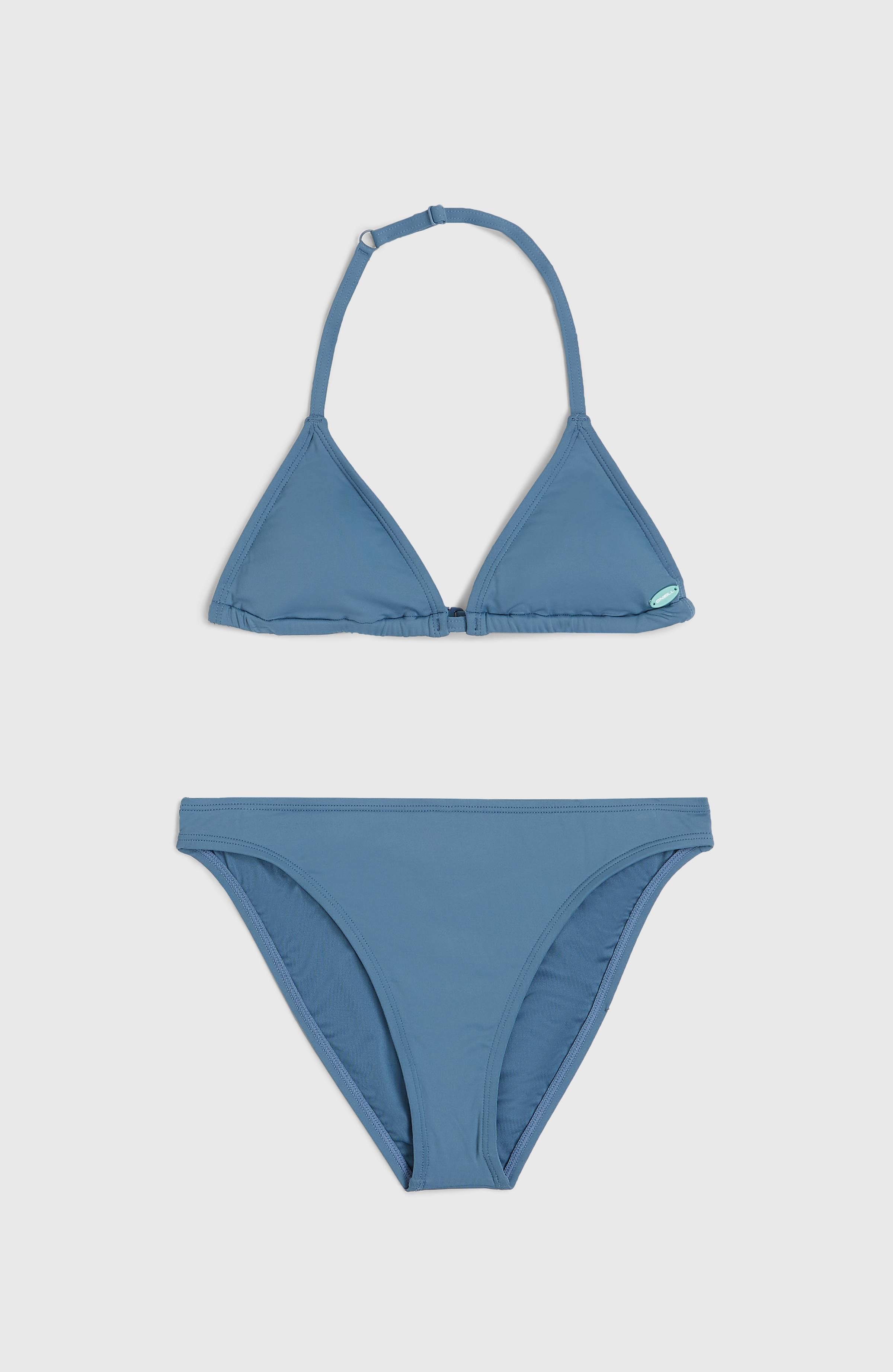 Essentials Triangle Bikini Set Copen Blue