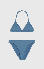 Essentials Triangle Bikini Set Copen Blue
