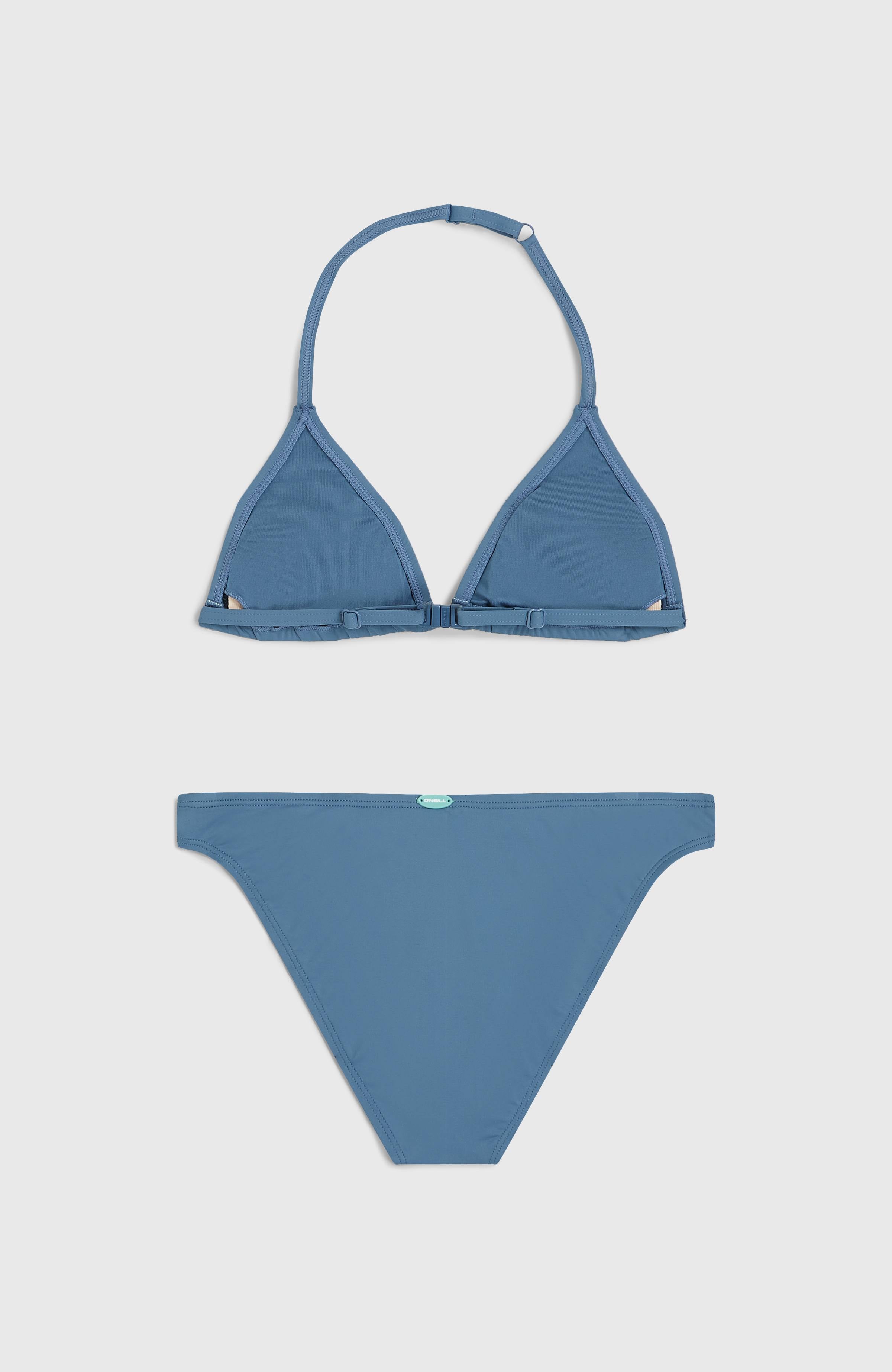 Essentials Triangle Bikini Set Copen Blue