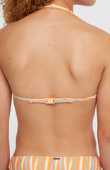 Essentials Triangle Bikini Set Funky Peach Swirly
