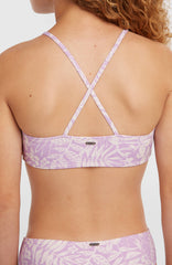 Essentials Bralette Bikini Set Purple Island Sky