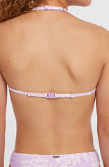 Essentials Triangle Bikini Set Purple Island Sky