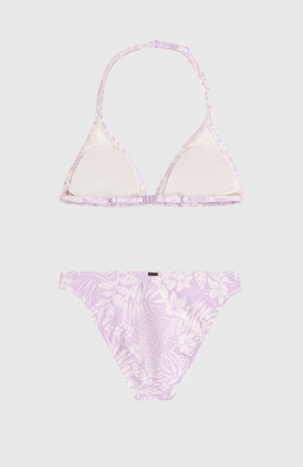 Essentials Triangle Bikini Set Purple Island Sky