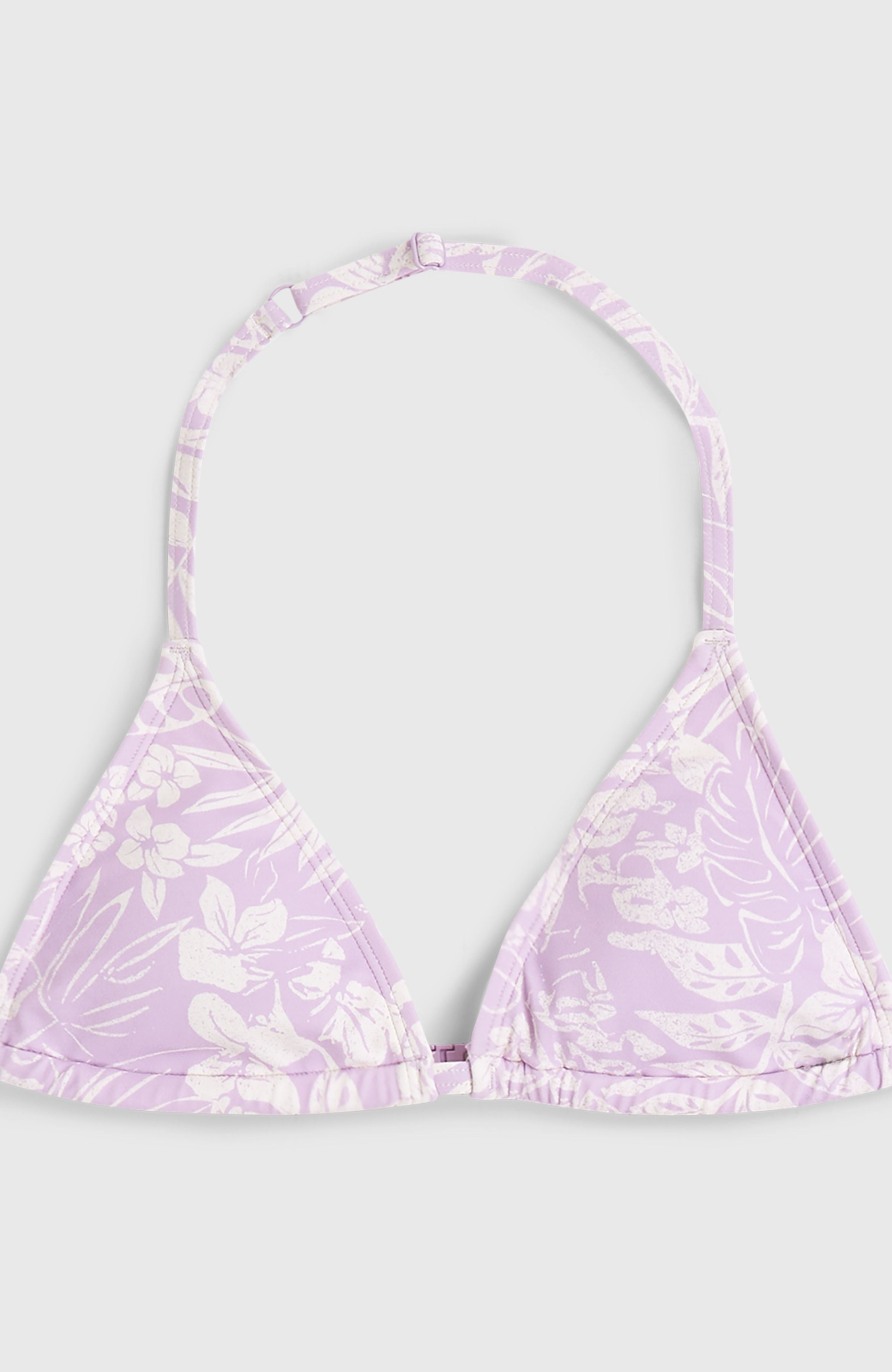 Essentials Triangle Bikini Set Purple Island Sky
