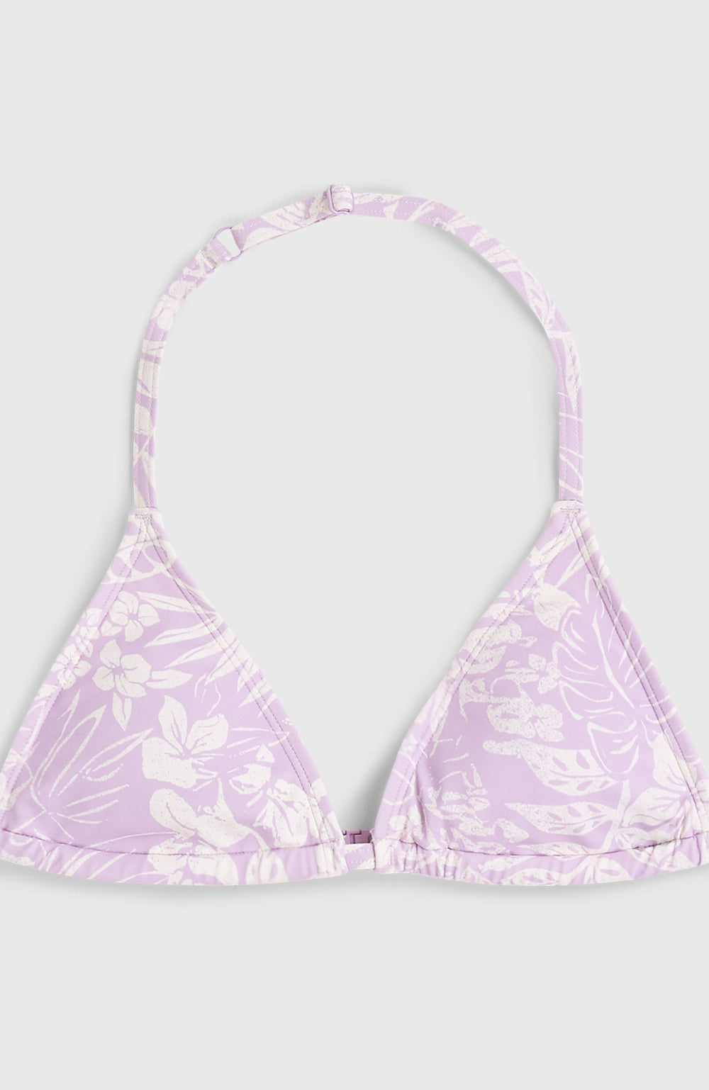 Essentials Triangle Bikini Set Purple Island Sky