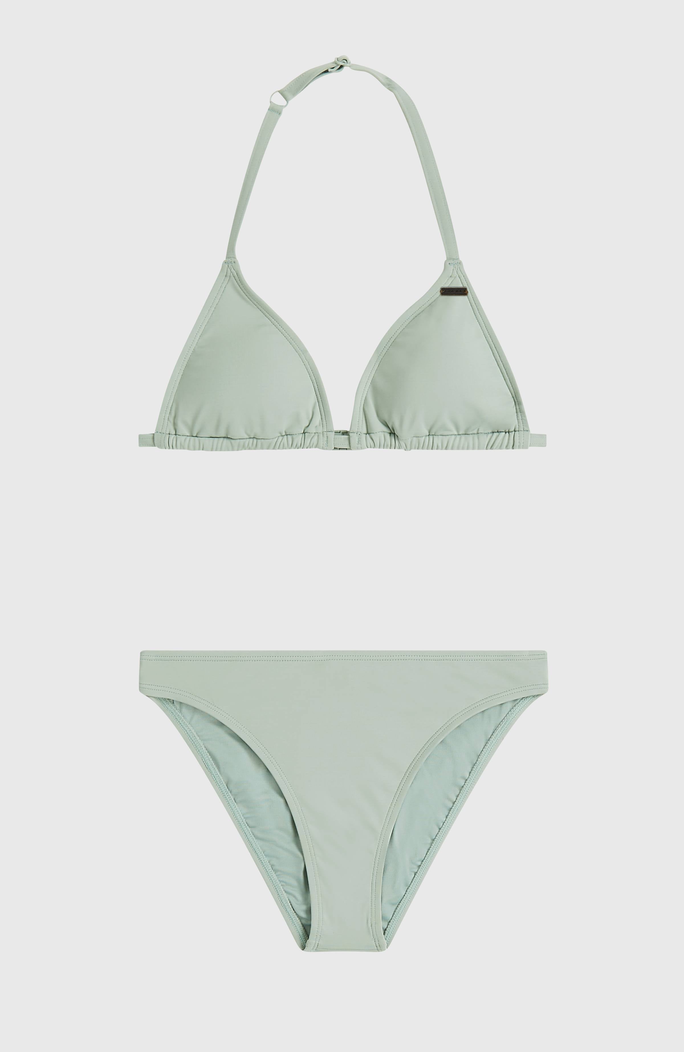 Essentials Triangle Bikini Set Marble Arch
