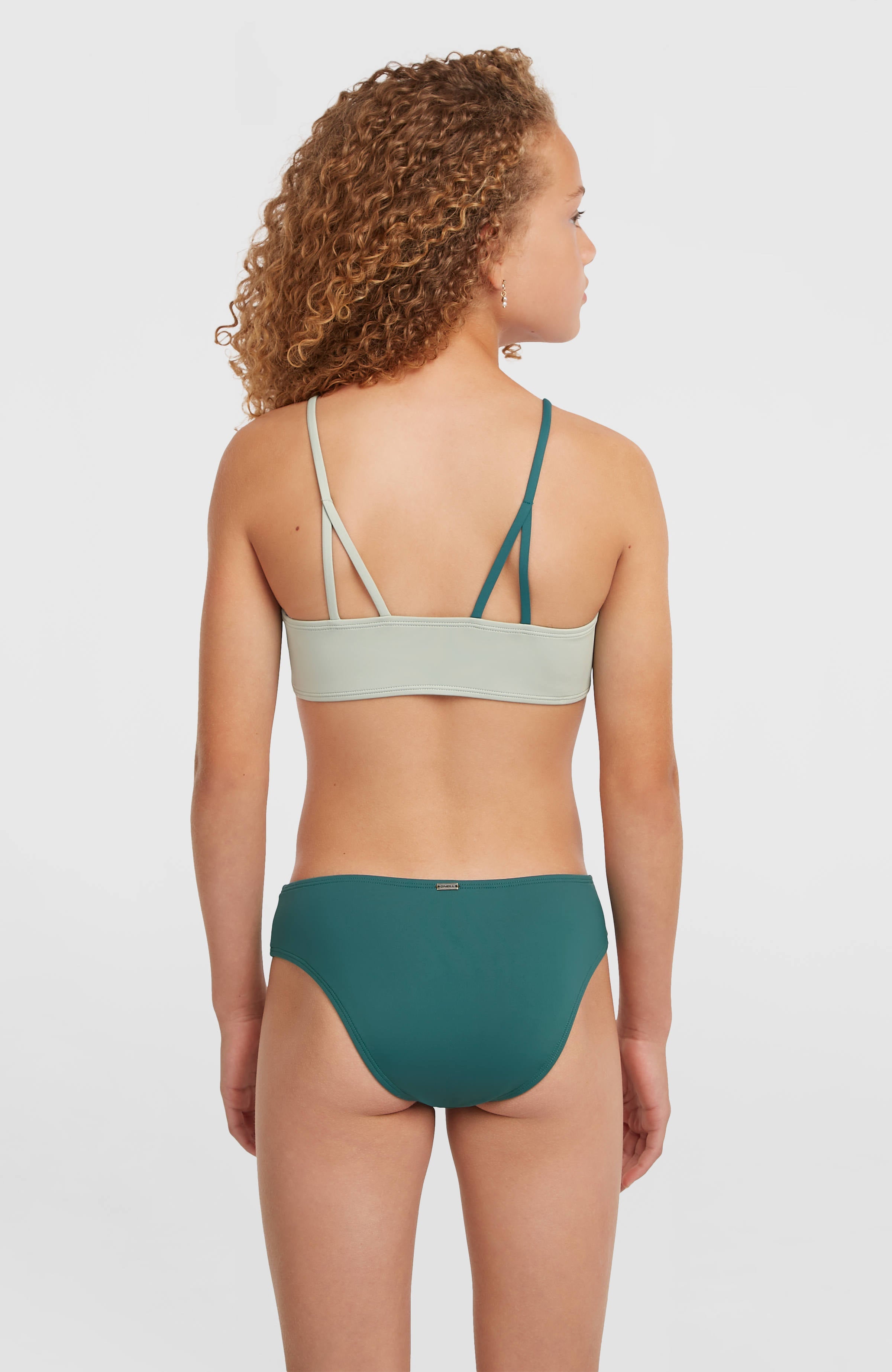 Essentials Baay Bikini Set Botanical Heat Colour Block