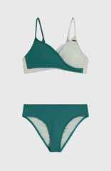Essentials Baay Bikini Set Botanical Heat Colour Block