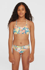 Essentials Bralette Bikini Set Blue Santa Monica