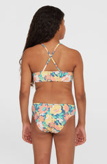 Essentials Bralette Bikini Set Blue Santa Monica