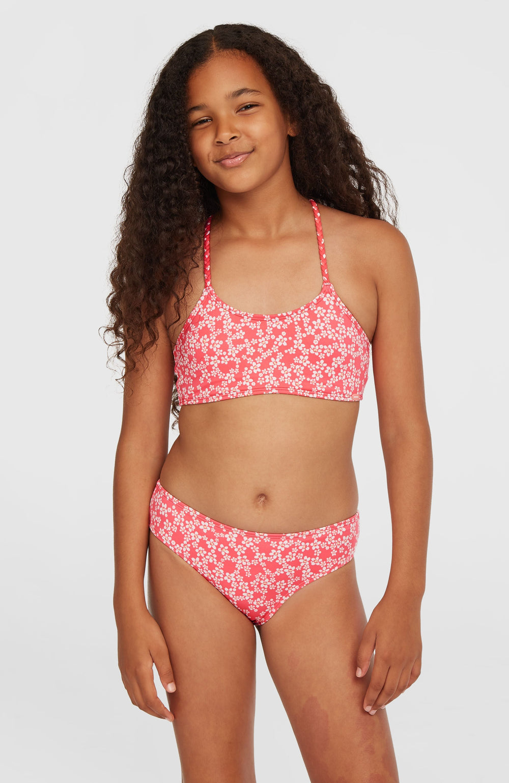 Tropics Bikini Set Pink Milliflower
